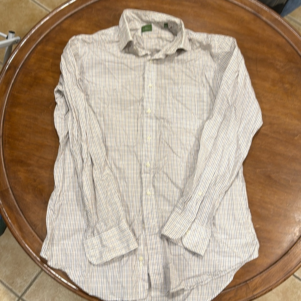 Sid Mashburn Tattersall shirt M